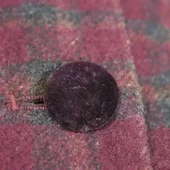 VINTAGE Crosscountry Petites Plaid Equestrian Wool Blazer Velvet Collar Women 4P - Picture 2 of 10